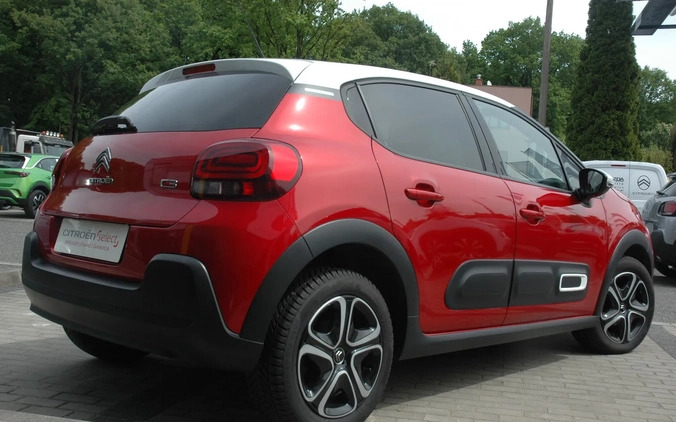 Citroen C3 cena 69900 przebieg: 33000, rok produkcji 2022 z Rychwał małe 56